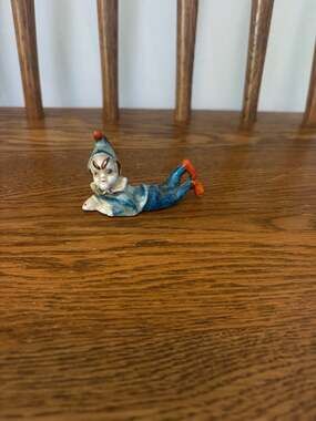 Vintage Occupied Japan Ceramic Jester Elf Figurine
